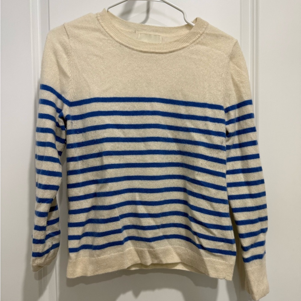 Cynthia Rowley Cashmere Striped Sweater